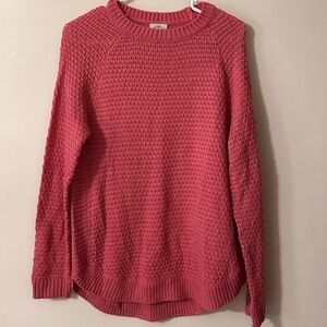 St. John's Bay Textured Coral Sweater